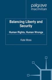 Cover von Balancing Liberty and Security