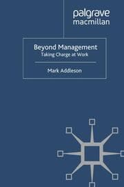 Cover von Beyond Management