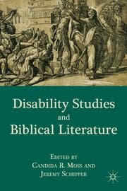 Cover von Disability Studies and Biblical Literature
