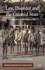 Cover von Law, Disorder and the Colonial State