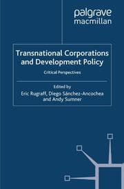 Cover von Transnational Corporations and Development Policy