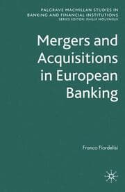 Cover von Mergers and Acquisitions in European Banking