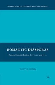 Cover von Romantic Diasporas: French Émigrés, British Convicts, and Jews
