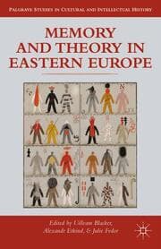 Cover von Memory and Theory in Eastern Europe