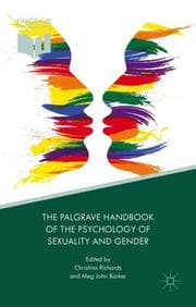 Cover von The Palgrave Handbook of the Psychology of Sexuality and Gender