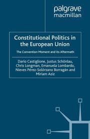Cover von Constitutional Politics in the European Union
