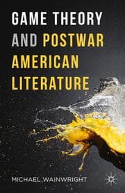 Cover von Game Theory and Postwar American Literature