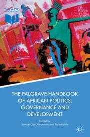 Cover von The Palgrave Handbook of African Politics, Governance and Development