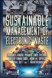 Cover von Sustainable Management of Electronic Waste