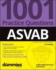 Cover von ASVAB: 1001 Practice Questions For Dummies (+ Online Practice)