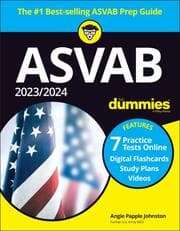 Cover von 2023/2024 ASVAB For Dummies (+ 7 Practice Tests, Flashcards,& Videos Online)