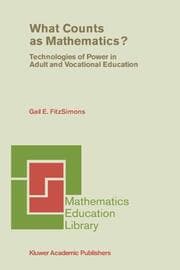 Cover von What Counts as Mathematics?