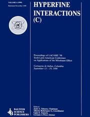 Cover von Proceedings of the LACME '98 Sixth Latin American Conference on Applications of the Mössbauer Effect