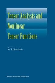 Cover von Tensor Analysis and Nonlinear Tensor Functions