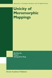 Cover von Unicity of Meromorphic Mappings