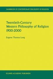 Cover von Twentieth-Century Western Philosophy of Religion 1900-2000