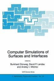 Cover von Computer Simulations of Surfaces and Interfaces