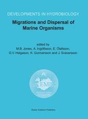 Cover von Migrations and Dispersal of Marine Organisms
