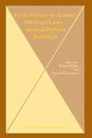 Cover von From Science to Action? 100 Years Later - Alcohol Policies Revisited