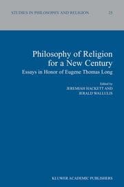 Cover von Philosophy of Religion for a New Century