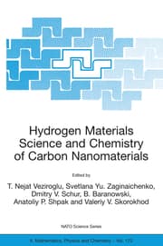 Cover von Hydrogen Materials Science and Chemistry of Carbon Nanomaterials