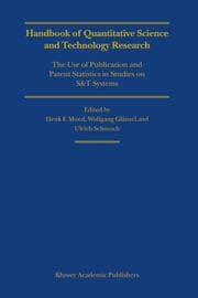 Cover von Handbook of Quantitive Science and Technology Research