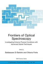 Cover von Frontiers of Optical Spectroscopy