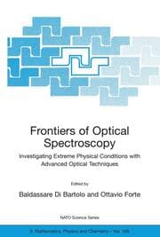 Cover von Frontiers of Optical Spectroscopy