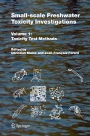 Cover von Small-scale Freshwater Toxicity Investigations 1