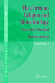 Cover von Christian Religion and Biotechnology
