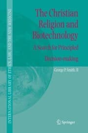 Cover von The Christian Religion and Biotechnology