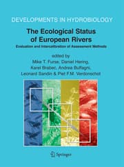 Cover von The ecological status of European rivers: evaluation and intercalibration of assessment methods