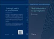 Cover von The Scientific Article in the Age of Digitization