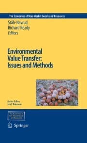 Cover von Environmental Value Transfer: Issues and Methods
