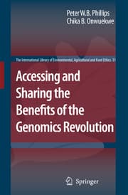 Cover von Accessing and Sharing the Benefits of the Genomics Revolution