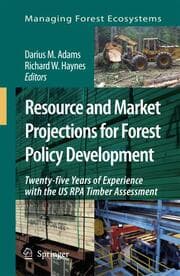 Cover von Resource and Market Projections for Forest Development