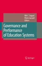 Cover von Governance and Performance of Education Systems