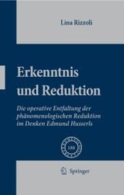 Cover von Erkenntnis und Reduktion
