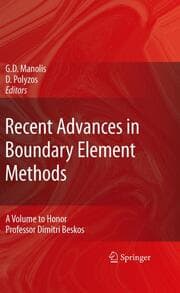 Cover von Recent Advances in Boundary Element Methods