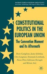 Cover von Constitutional Politics in the European Union