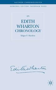 Cover von An Edith Wharton Chronology
