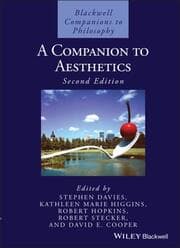 Cover von A Companion to Aesthetics