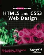 Cover von The Essential Guide to HTML5 and CSS3 Web Design