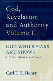 Cover von God, Revelation and Authority: God Who Speaks and Shows (Vol. 2)