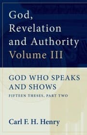 Cover von God, Revelation and Authority: God Who Speaks and Shows (Vol. 3)