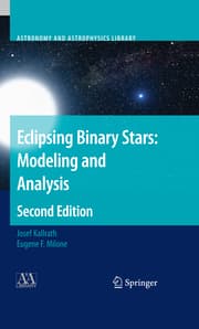 Cover von Eclipsing Binary Stars: Modeling and Analysis