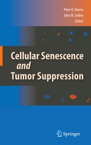 Cover von Cellular Senescence and Tumor Suppression