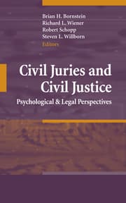 Cover von Civil Juries and Civil Justice