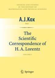 Cover von The Scientific Correspondence of H. A. Lorentz I