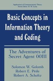Cover von Basic Concepts in Information Theory and Coding
